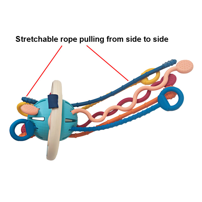 Educational Pull String Toy Funny Sensory Toys Montessori Pull String Travel Toys for Kids