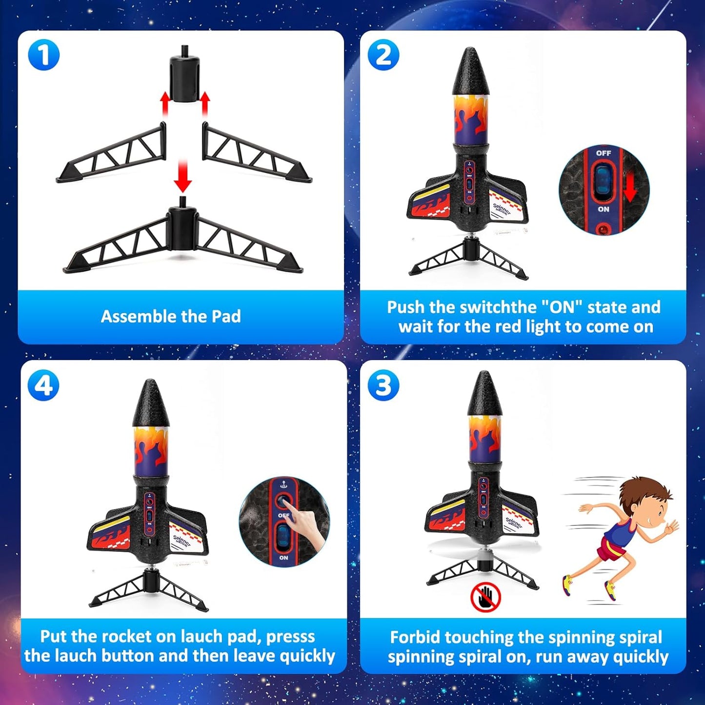 Rocket Launcher for Kids
