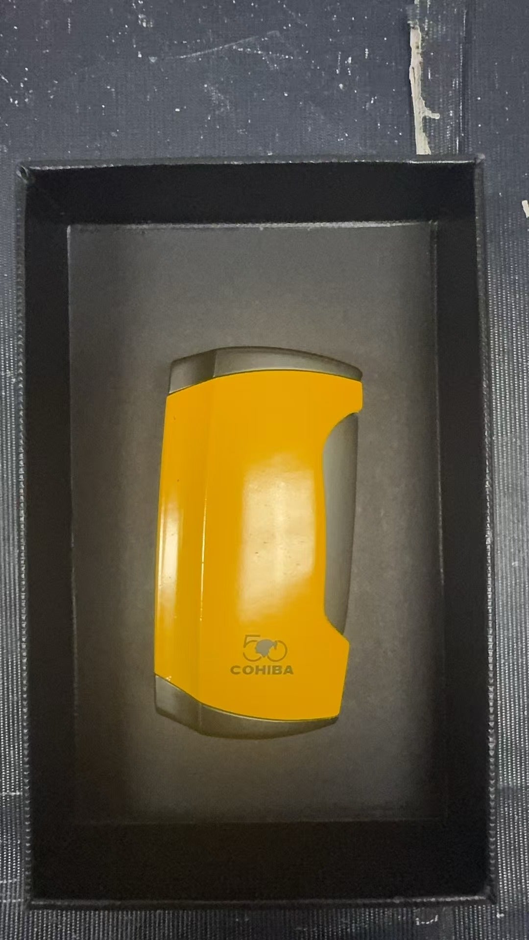 Cigar Torch Lighter with Punch Butane Refillable Lighters Jet Flame Torch Strong Windproof Without Gas