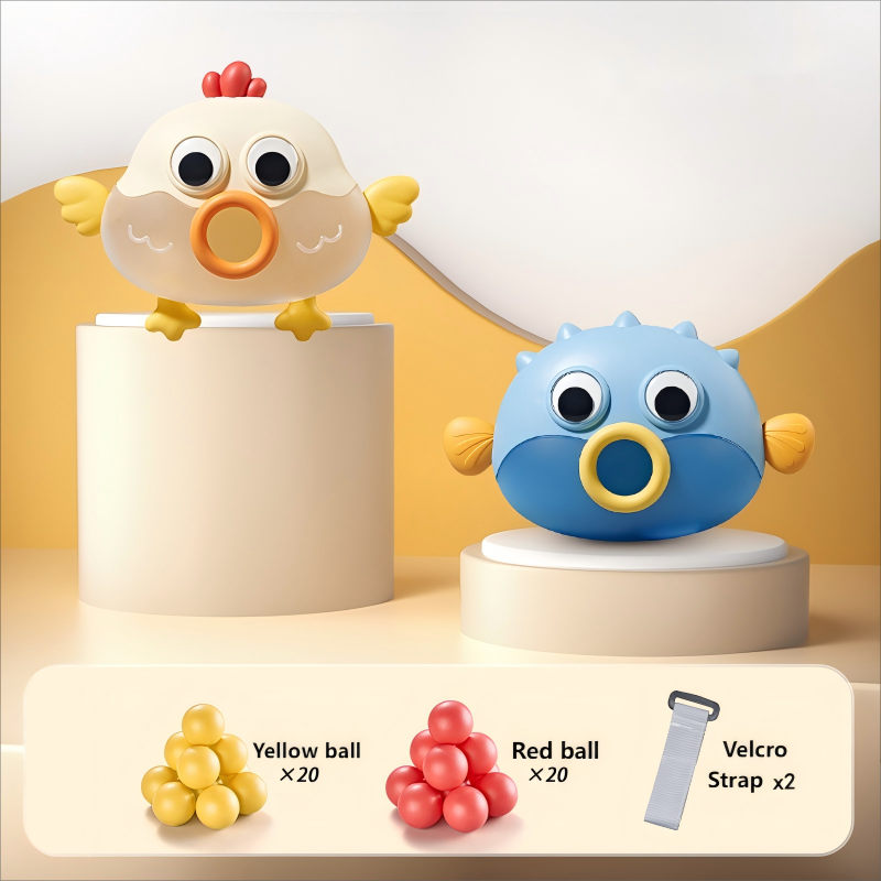 Shaking Balls Game Set Animal Shape Shaking Swing Ball Game Box Outdoor Fun Indoor Sports Game for All Ages Family Gathering