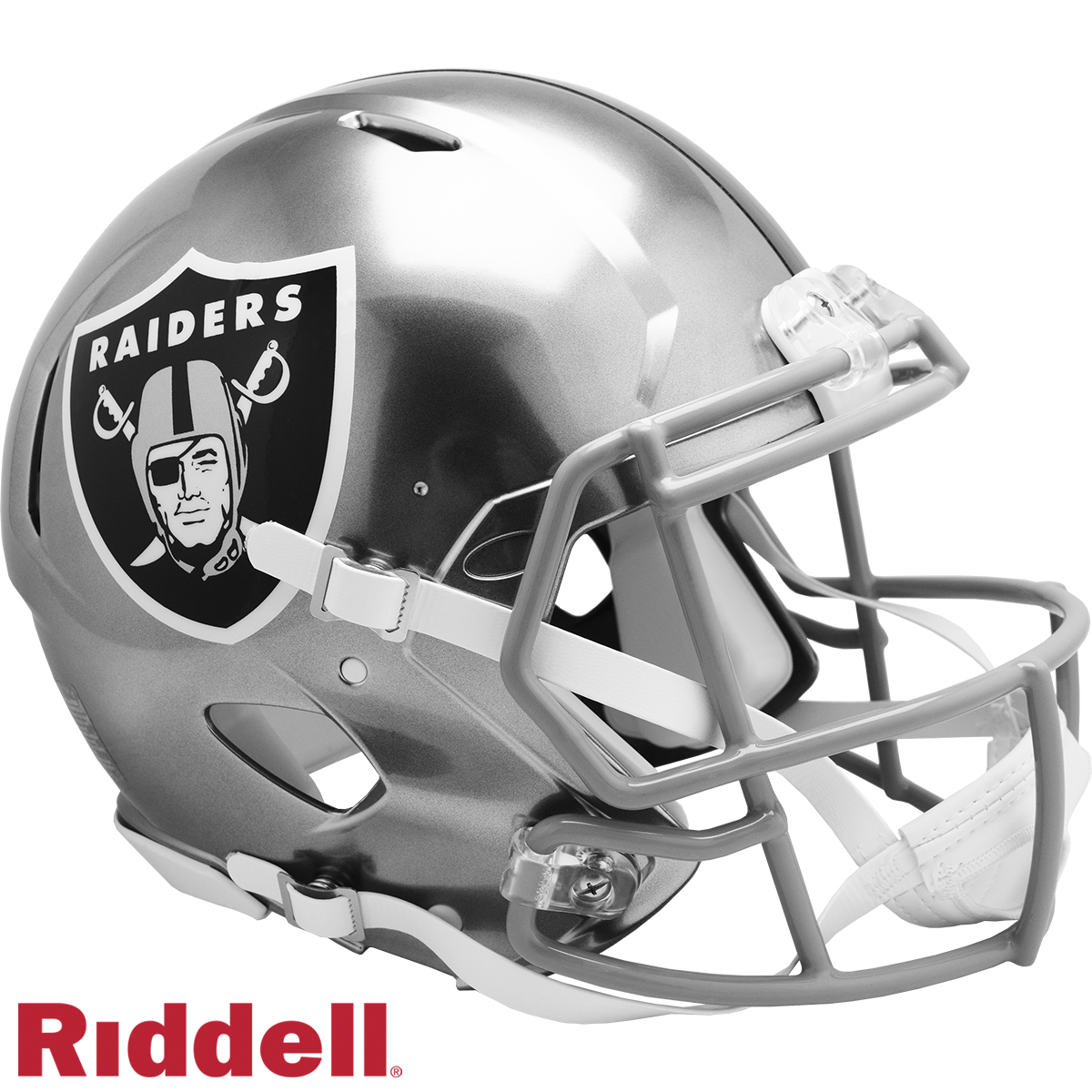Las Vegas Raiders Helmet Riddell Authentic Full Size Speed Style FLASH Alternate