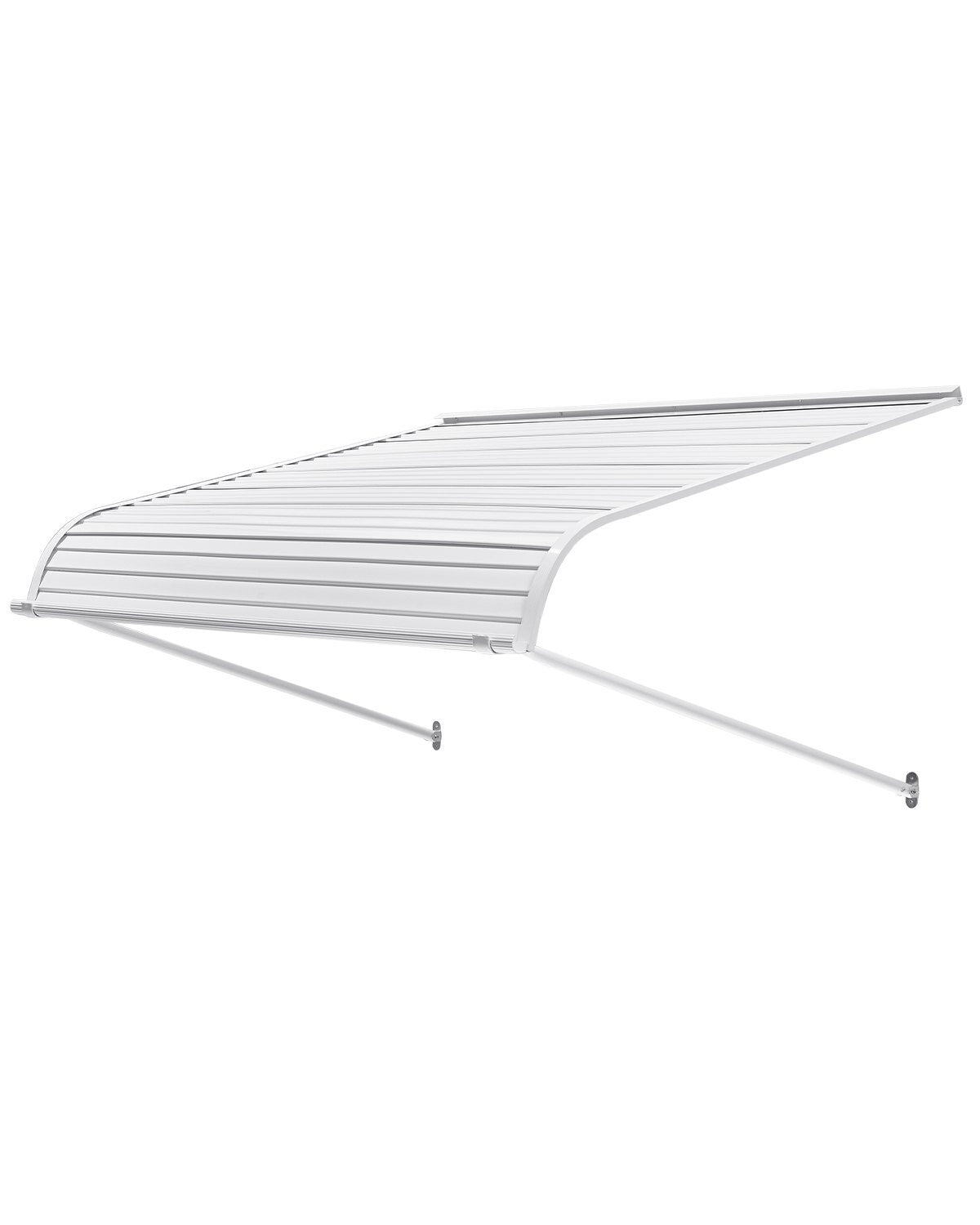 Window Awning Door Canopy 48x42 in Aluminum Alloy Front Door Awnings Anti-Rust