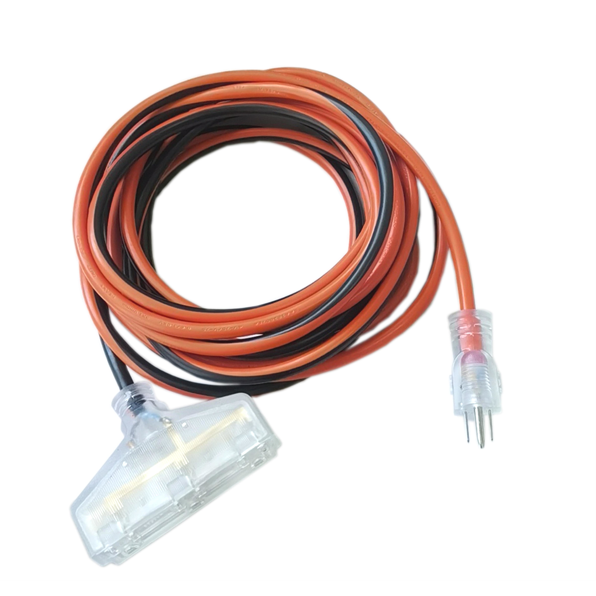 K Tool International 25 ft 14/3 Triple Tap Cord