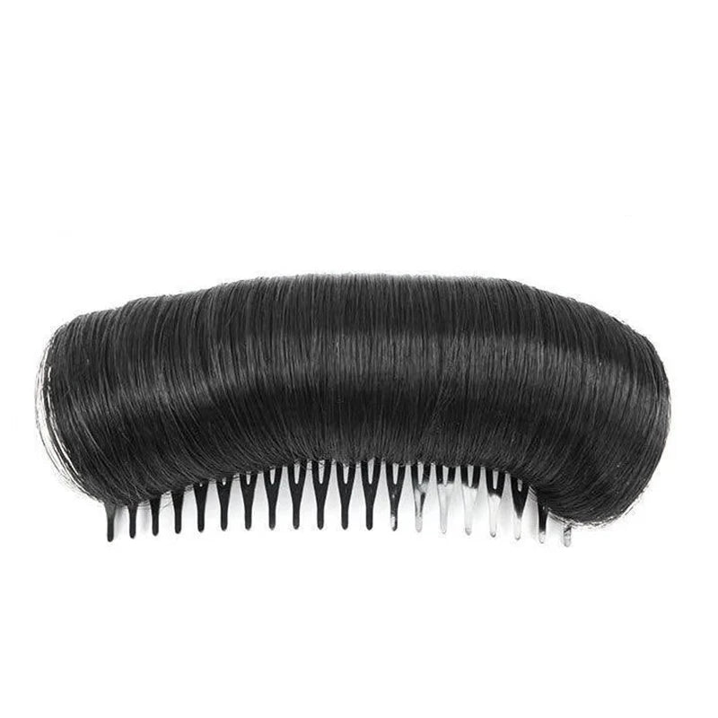 Wig Cushion Stable Hair Roots Volumizing Fiber Insert Comb Invisible Fluffy Hair Pad Female Heightening Artifact Hairstyle Tool - Color A black