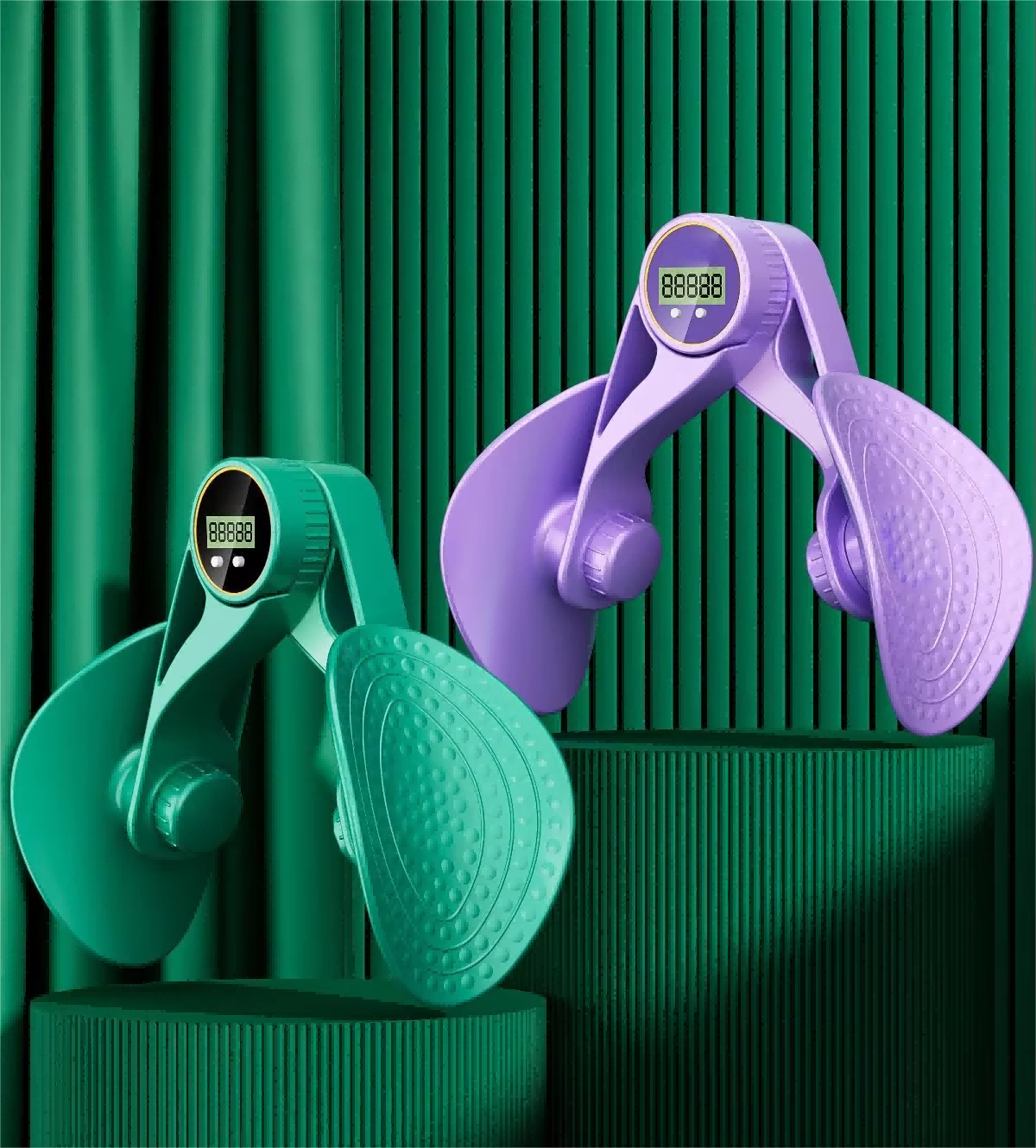 Thigh Master,Inner Thigh Exerciser,Thigh Exerciser Equipment,Pelvic Floor Exercise Devices, Kegel Exerciser for Women with Resistance Band -