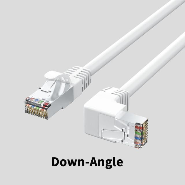 Cat6 Ethernet Cable RJ45 Right Angle UTP Network Cable Patch