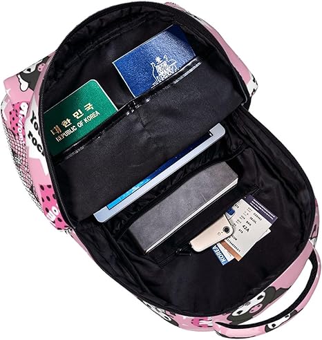 Cute Kawaii Backpack for Kids, Cartoon Anime Backpack Casual Large Capacity Laptop School Bag 17in Backpack Gift for Boys Girls