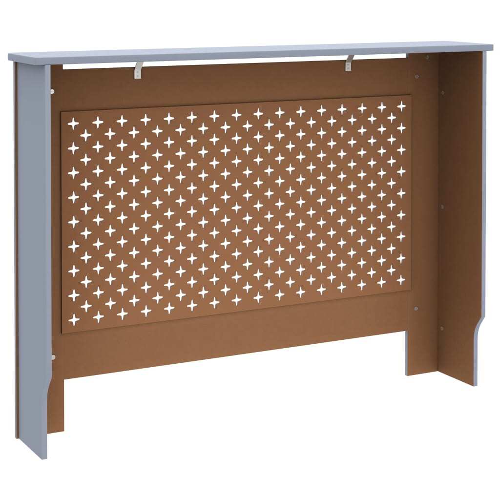 Radiator Cover Anthracite 44.1"x7.5"x32.1" MDF
