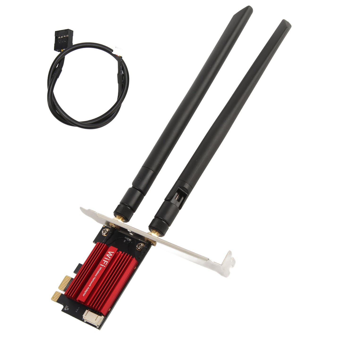 7260AC Pro PCIE Wifi Card 1200Mbps 2.4GHz 5GHz Bluetooth 4.0 Plug and Play Wifi Card for Windows 7 8 10 11