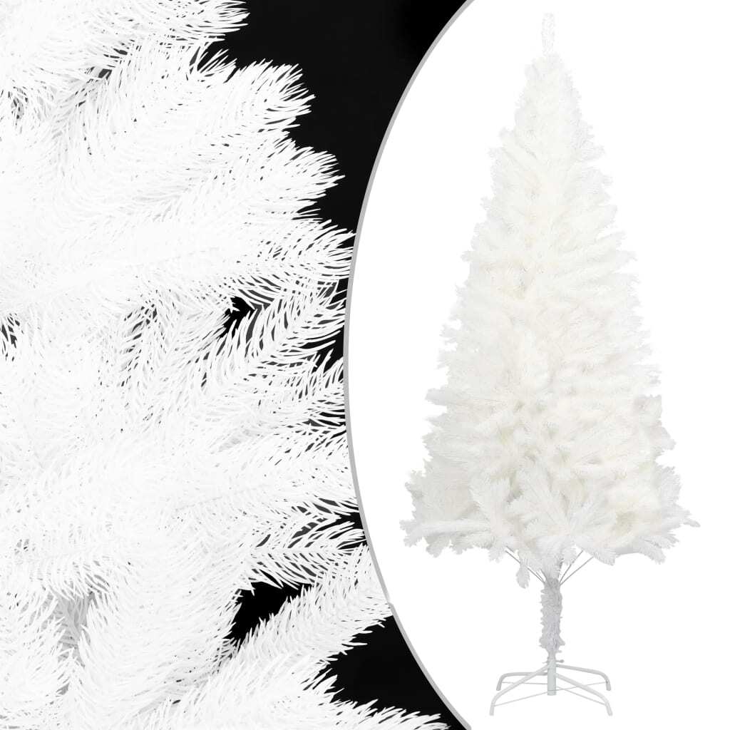 Christmas Tree White PE (Polyethylene) 59.1 in Decorative Inlays