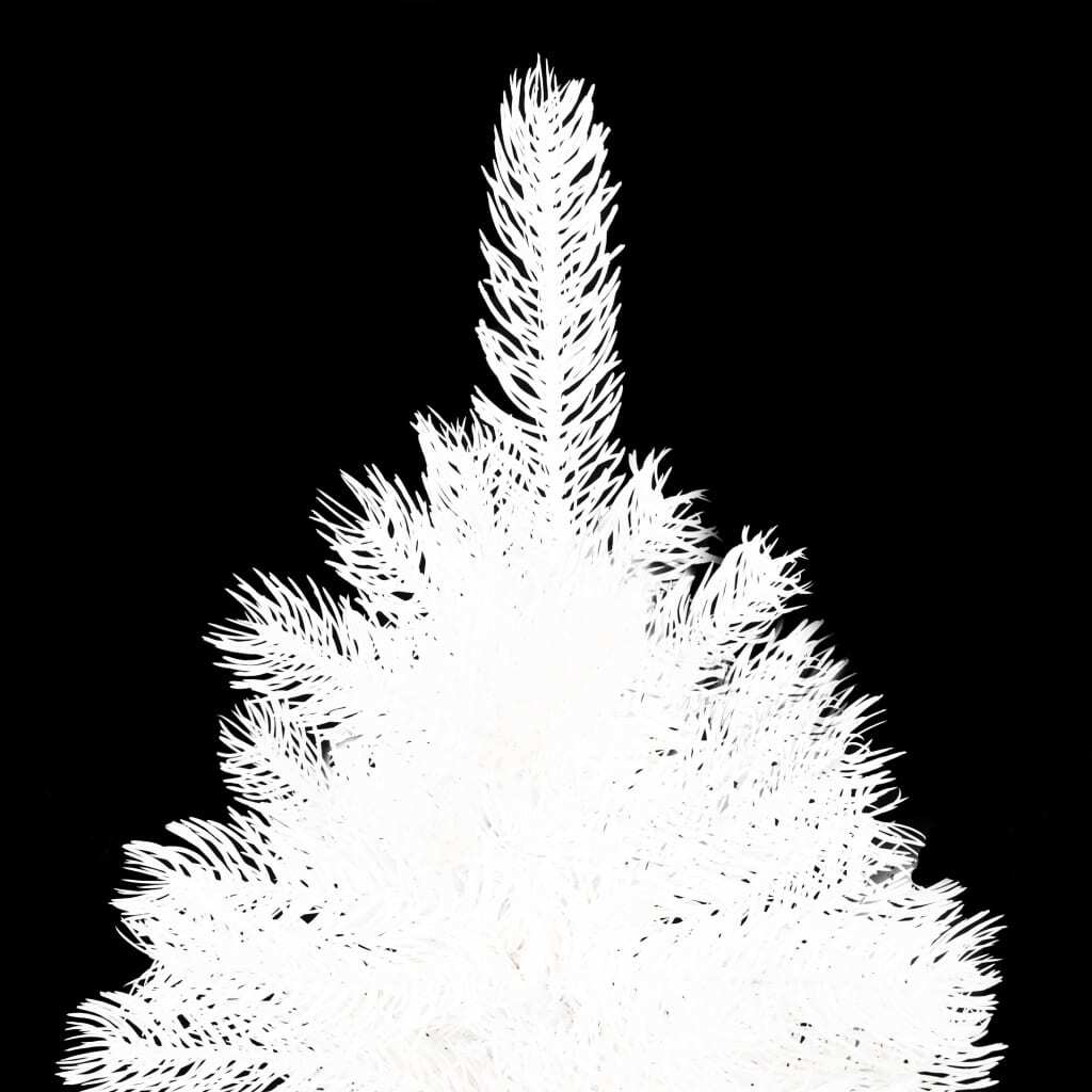 Christmas Tree White PE (Polyethylene) 59.1 in Decorative Inlays