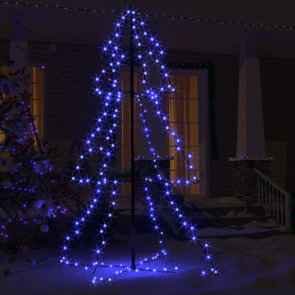 Christmas Cone Tree 200 LEDs Indoor and Outdoor 3x5 ft