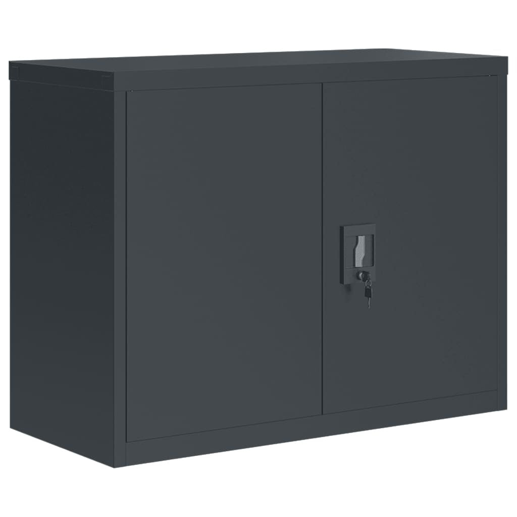 File Cabinet Anthracite Powder-coated steel Medium File Cabinet