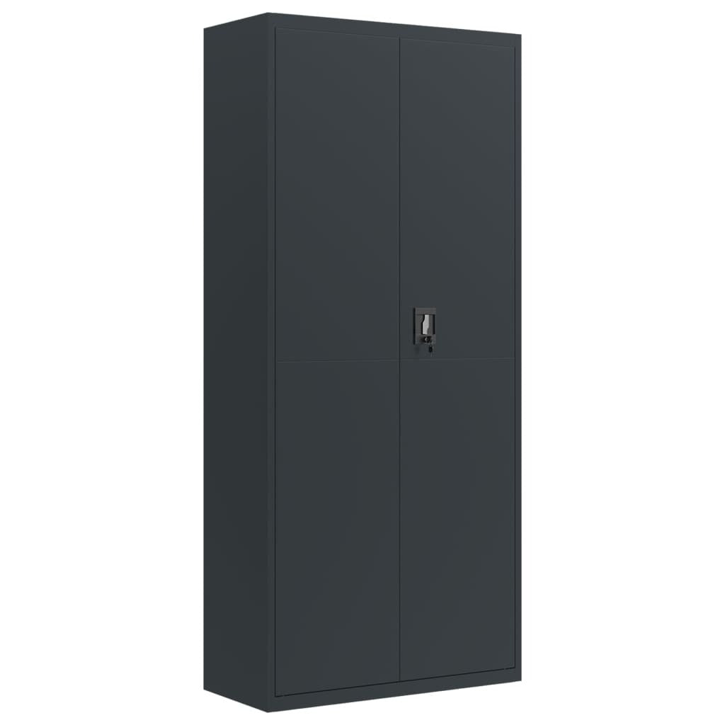 File Cabinet Anthracite Powder-coated steel Extra Tall