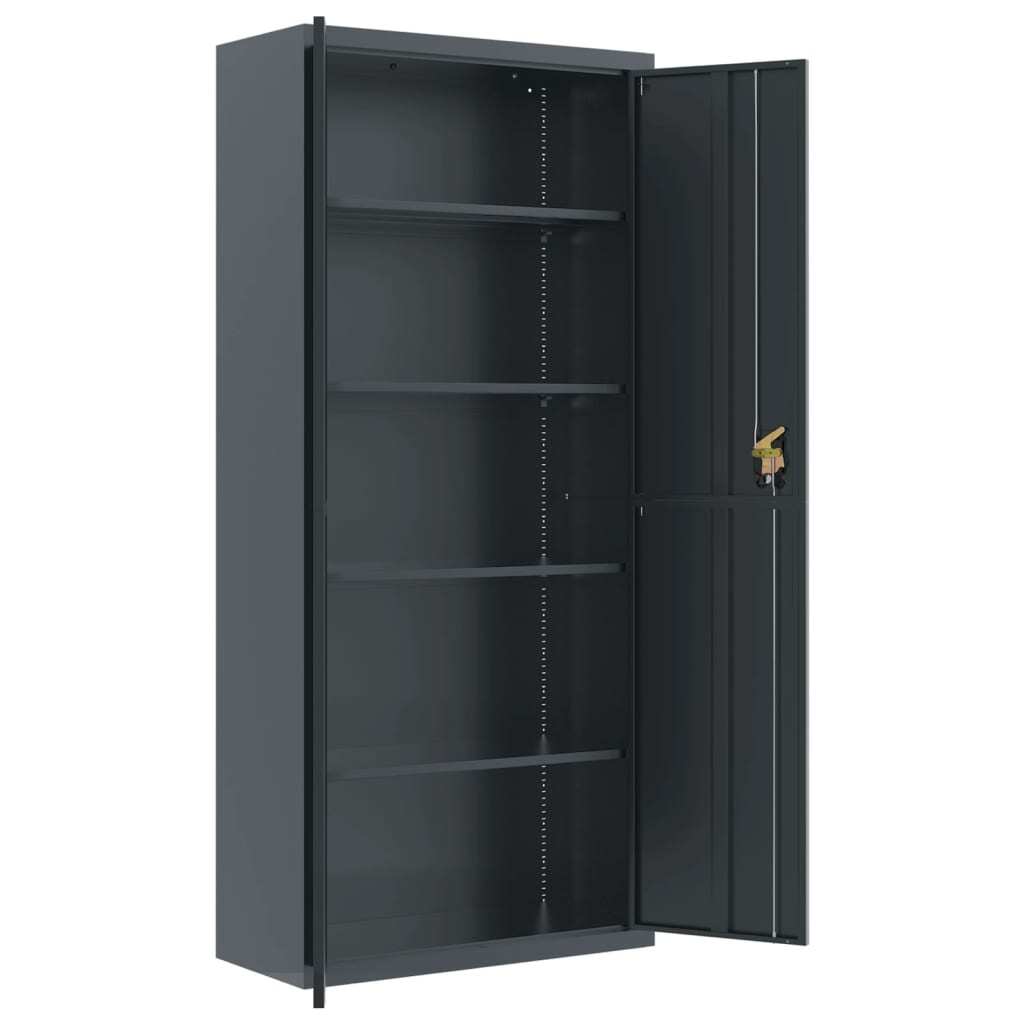 File Cabinet Anthracite Powder-coated steel Extra Tall