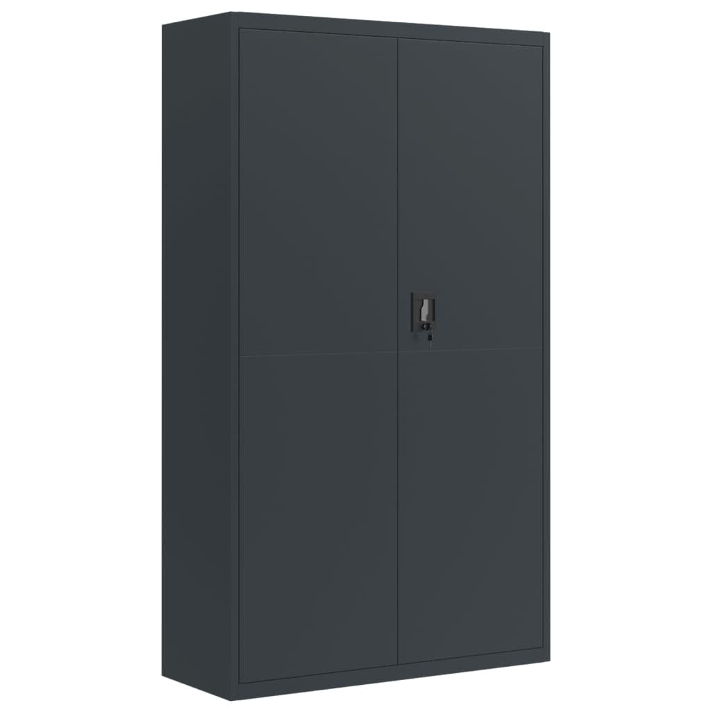 File Cabinet Anthracite Powder-coated steel Large File Cabinet