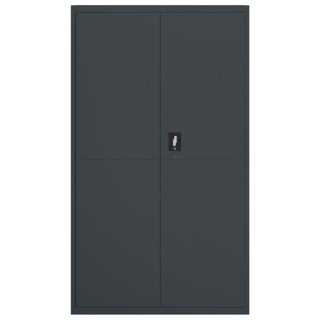 File Cabinet Anthracite Powder-coated steel Large File Cabinet