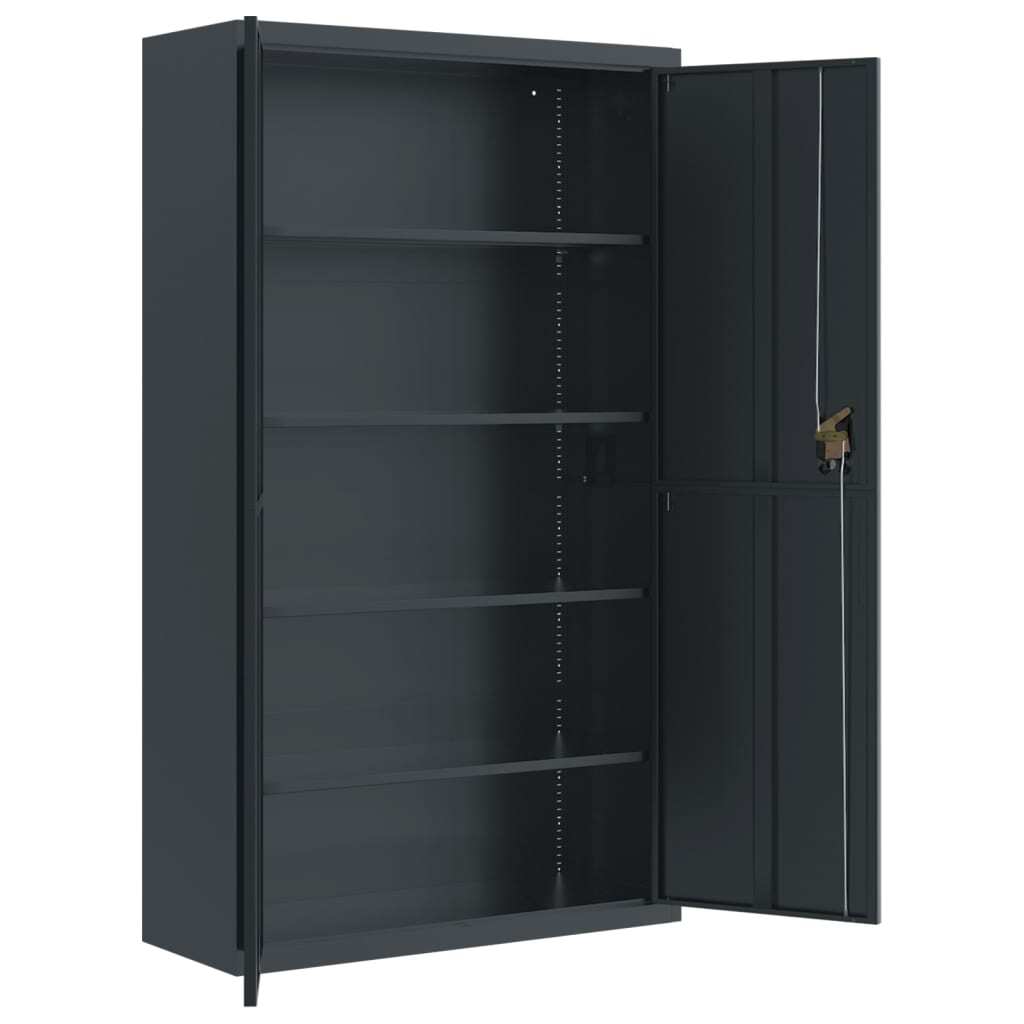 File Cabinet Anthracite Powder-coated steel Large File Cabinet