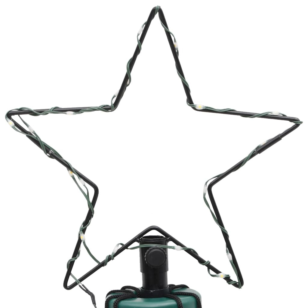 Christmas Cone Tree Cool White Powder-coated steel 9.8 Feet