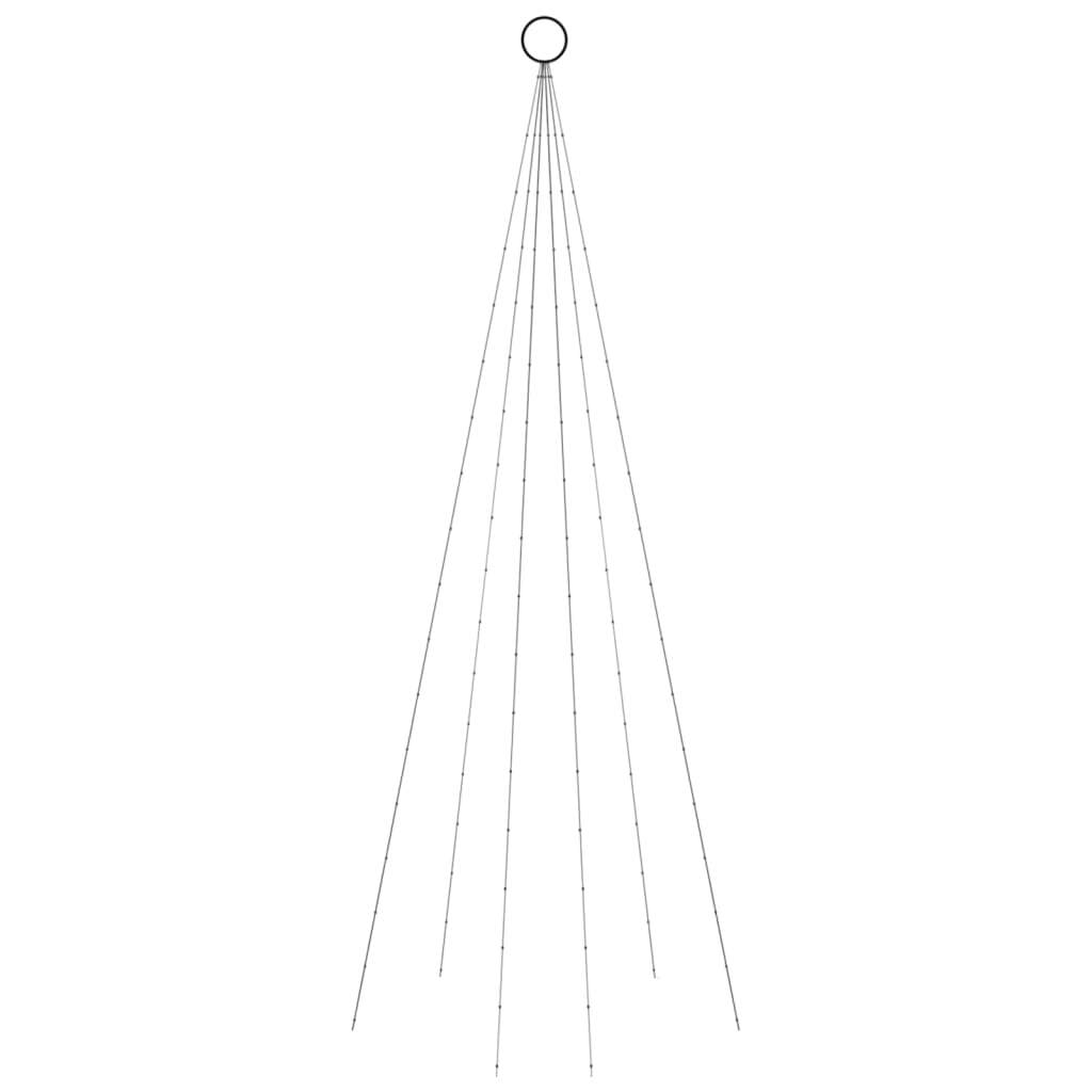 Christmas Tree Cool White Copper Collapsible Christmas Tree