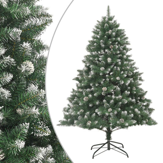 Christmas Tree Green and white PVC, steel 82.7 in