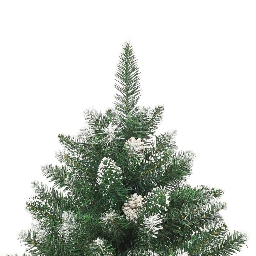 Christmas Tree Green and white PVC, steel 82.7 in