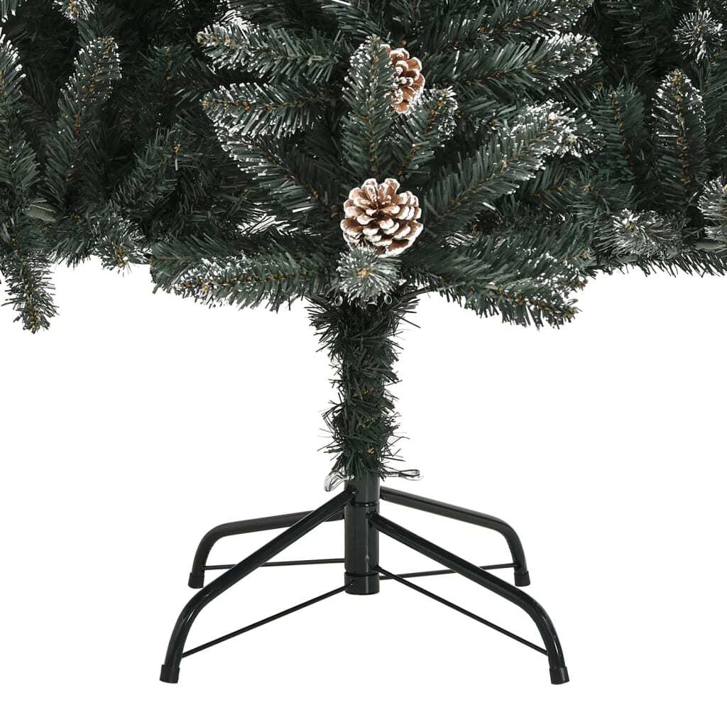 Christmas Tree Green and white PVC, steel 70.9 in