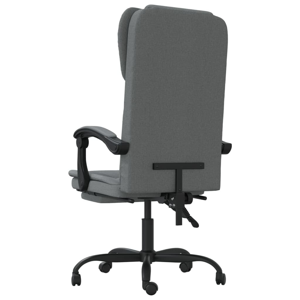 Reclining Office Chair Dark Gray