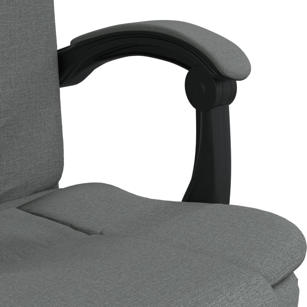 Reclining Office Chair Dark Gray
