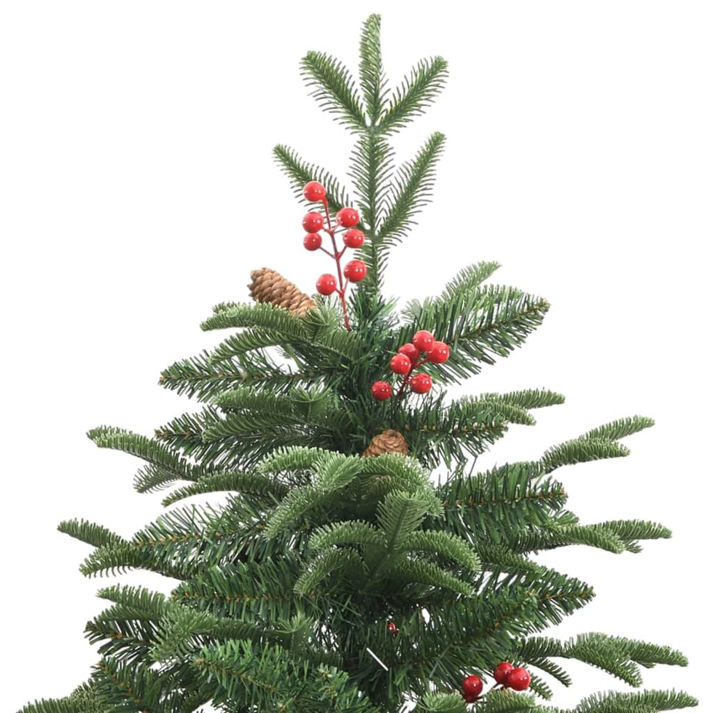 Artificial Hinged Christmas Tree Green PVC Large
