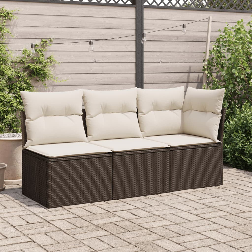 Garden Sofa Brown