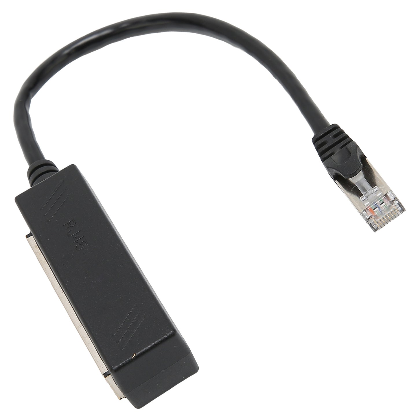 RJ45 Ethernet Splitter Cable One Point Four Ethernet Cable Splitter ABS PCB RJ45 Splitter Adapter for Laptop