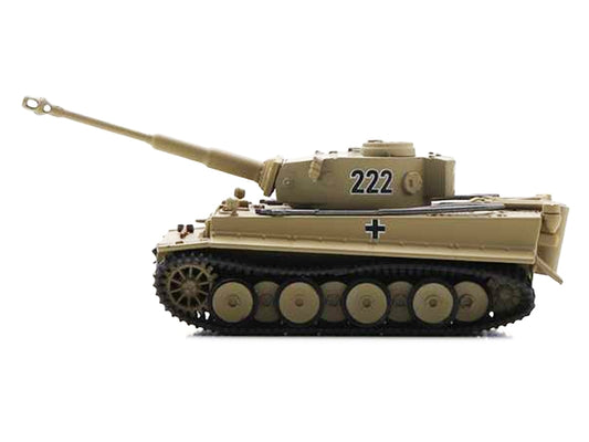 Panzerkampfwagen VI Tiger Tank #222 Light Brown "German Army" 1/87 (HO) Diecast Model Car by Schuco