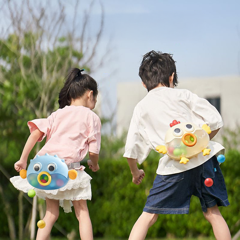 Shaking Balls Game Set  Animal Shape Shaking Swing Ball Game Box Outdoor Fun Indoor Sports Game for All Ages Family Gathering