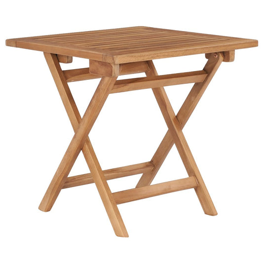 Outdoor Table Teak Solid Teak wood Small Foldable Outdoor Table