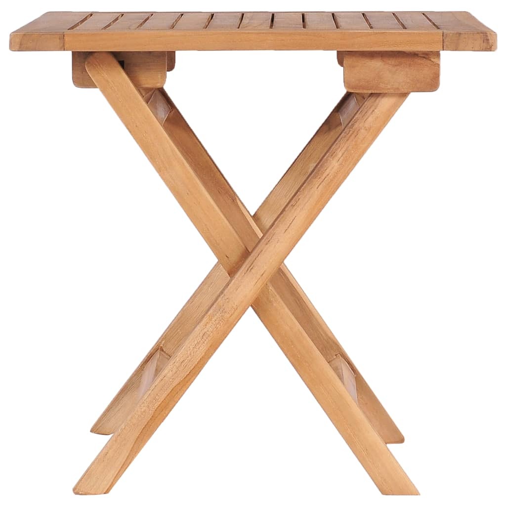 Outdoor Table Teak Solid Teak wood Small Foldable Outdoor Table