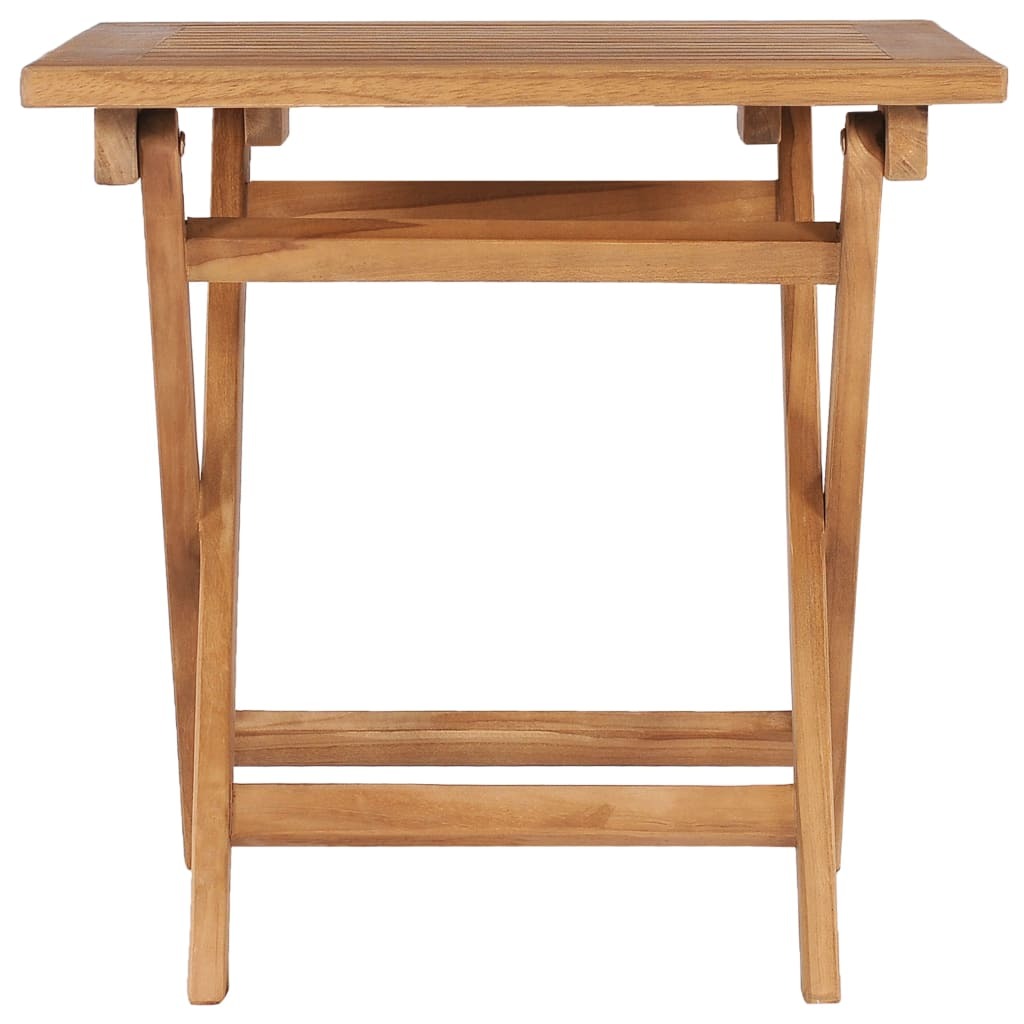 Outdoor Table Teak Solid Teak wood Small Foldable Outdoor Table
