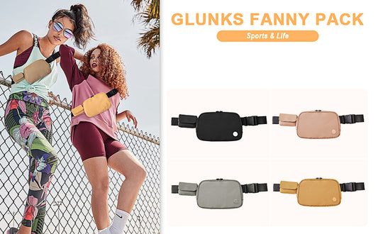 Black   Adjustable strap with earphone bag, automatic retractable keychain, waterproof black crossbody bag, men's and women's birthday gift