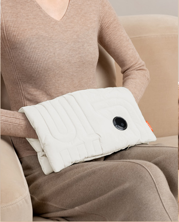 ( Beige-10000mAh)Rechargeable Hand Warmer, Foldable Hand Warmer Bag with Power Bank, 6 Heat Settings, Heated Hand Warmer, Quick Heating Pad,