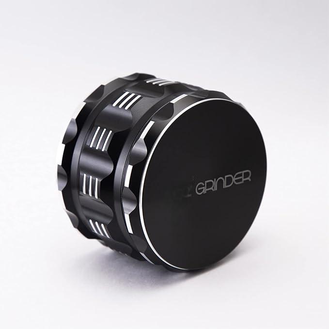 Multi Purpose Crusher 2.5 Inch Alumium Non Stick Spice Grinder Grinder for Grinding Dry Fresh Spice, Manual Spice Grinder