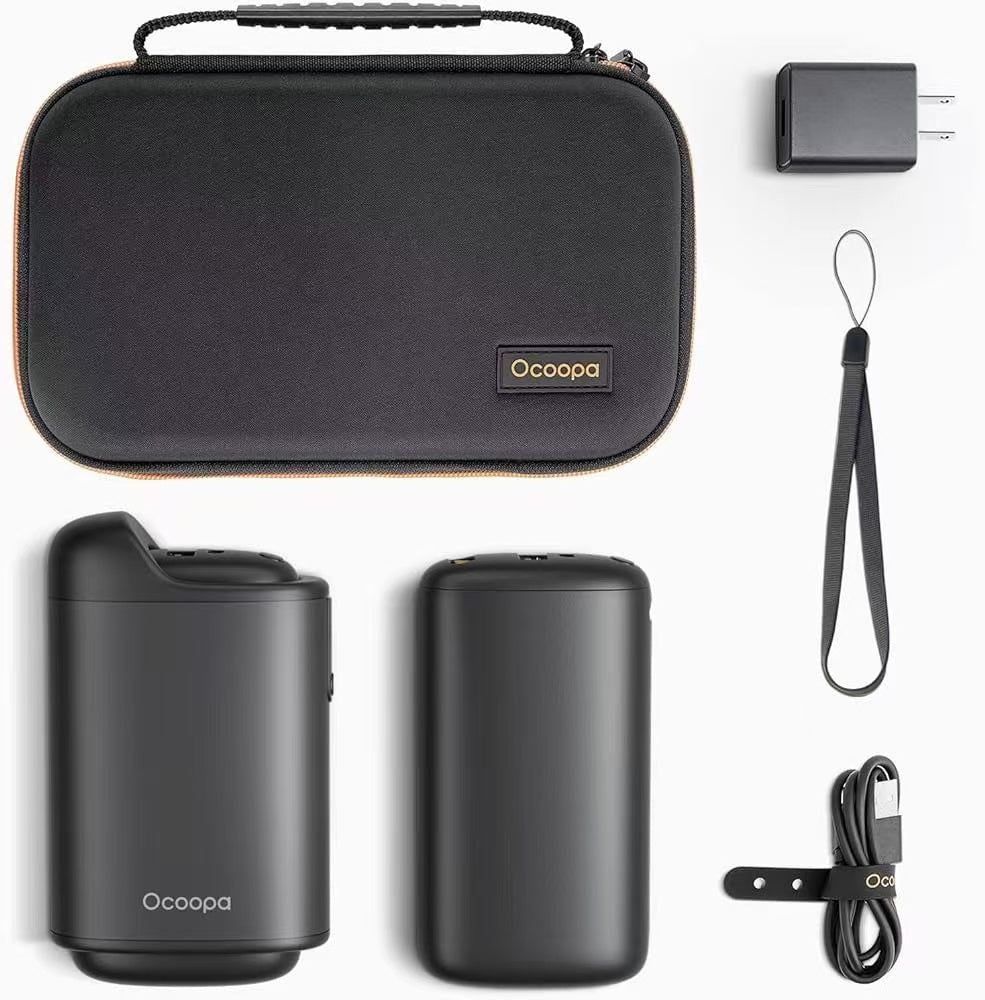 5s+ 1 Extra Union core Modular Hand Warmers Rechargeable, 10000mAh Battery Replaceable Handwarmer, USB-C Portable Charger, Perfect for Golf