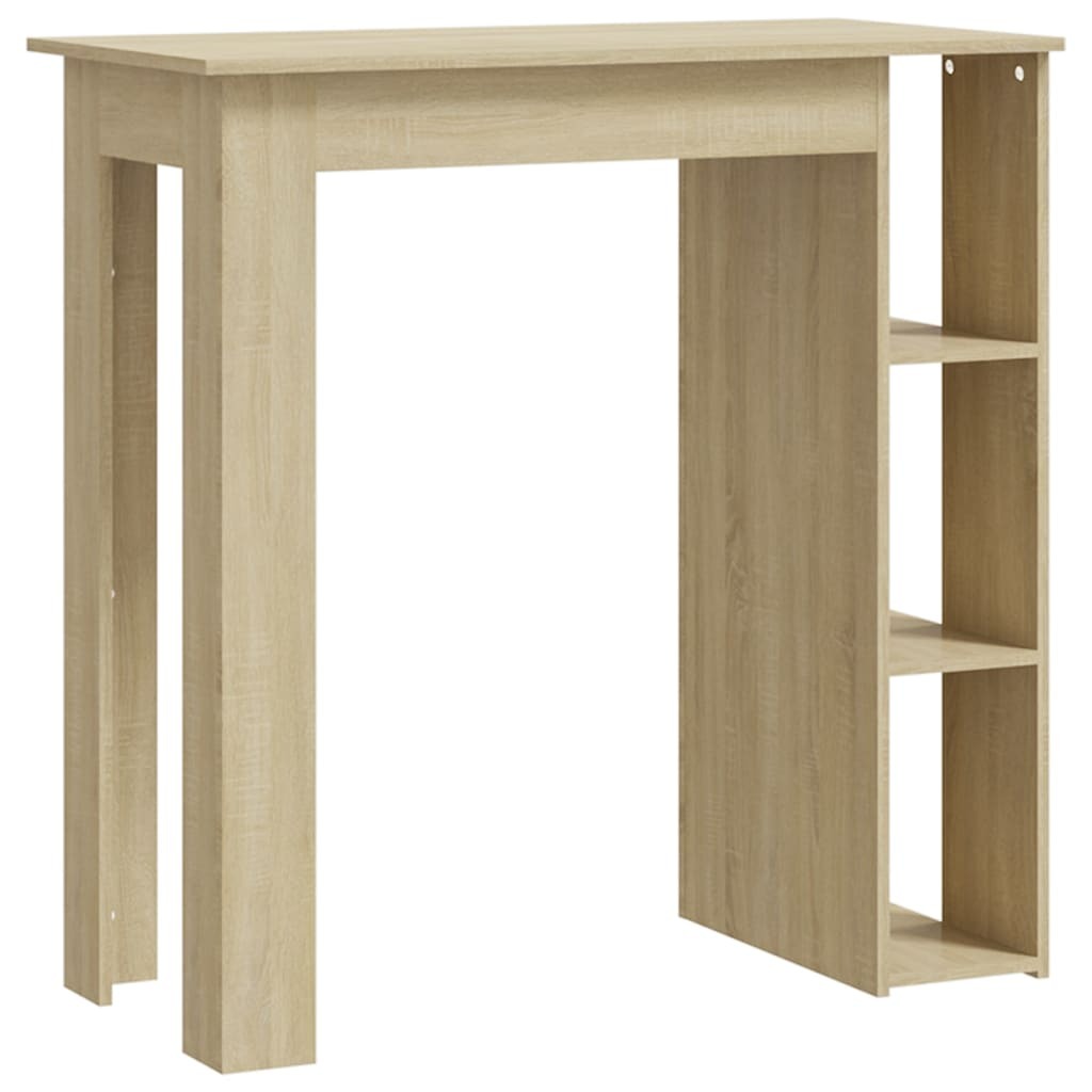 Bar Table Sonoma Oak Engineered Wood High Table Bar Table