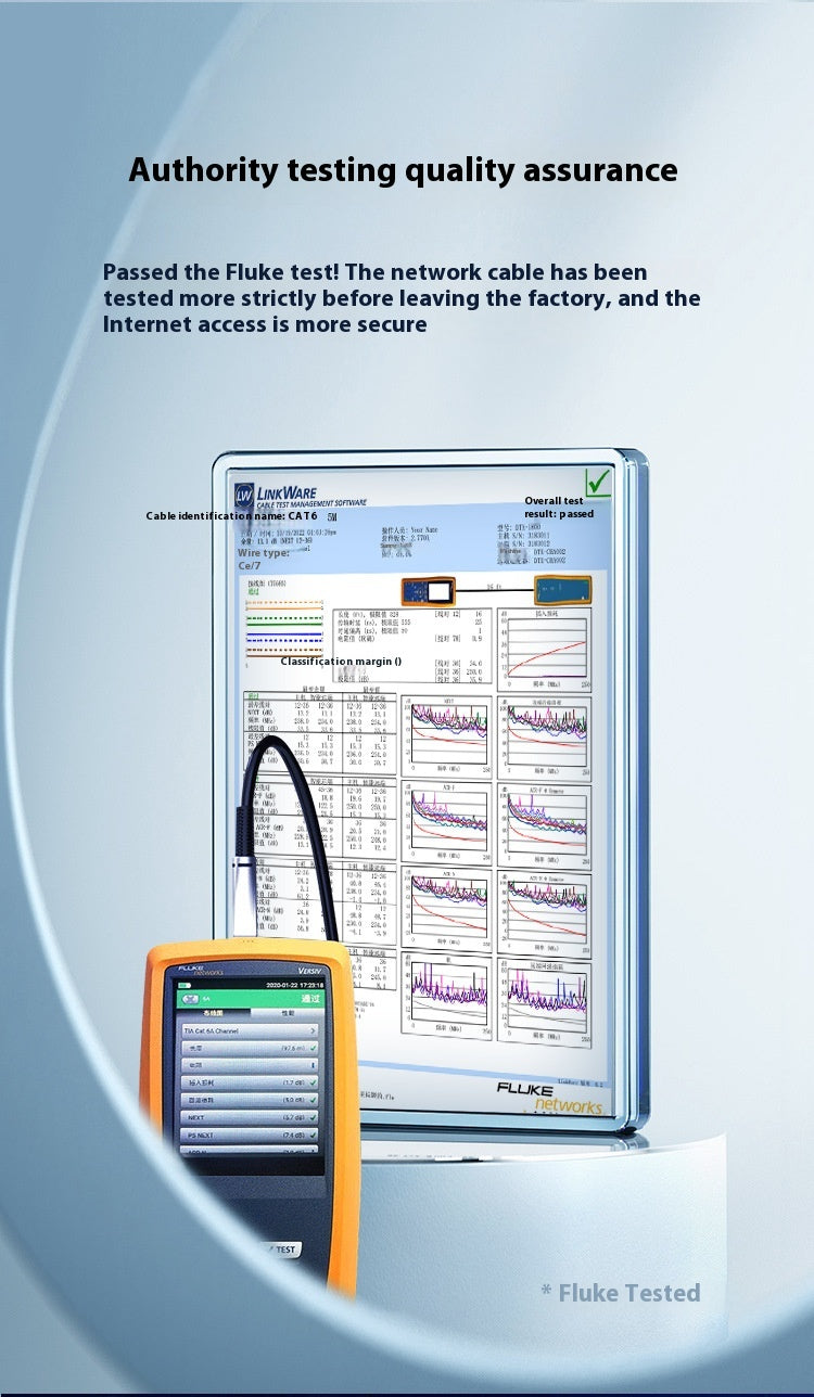 Gigabit Oxygen-free Copper Unshielded Network Cable National Standard Super Six Network Cable