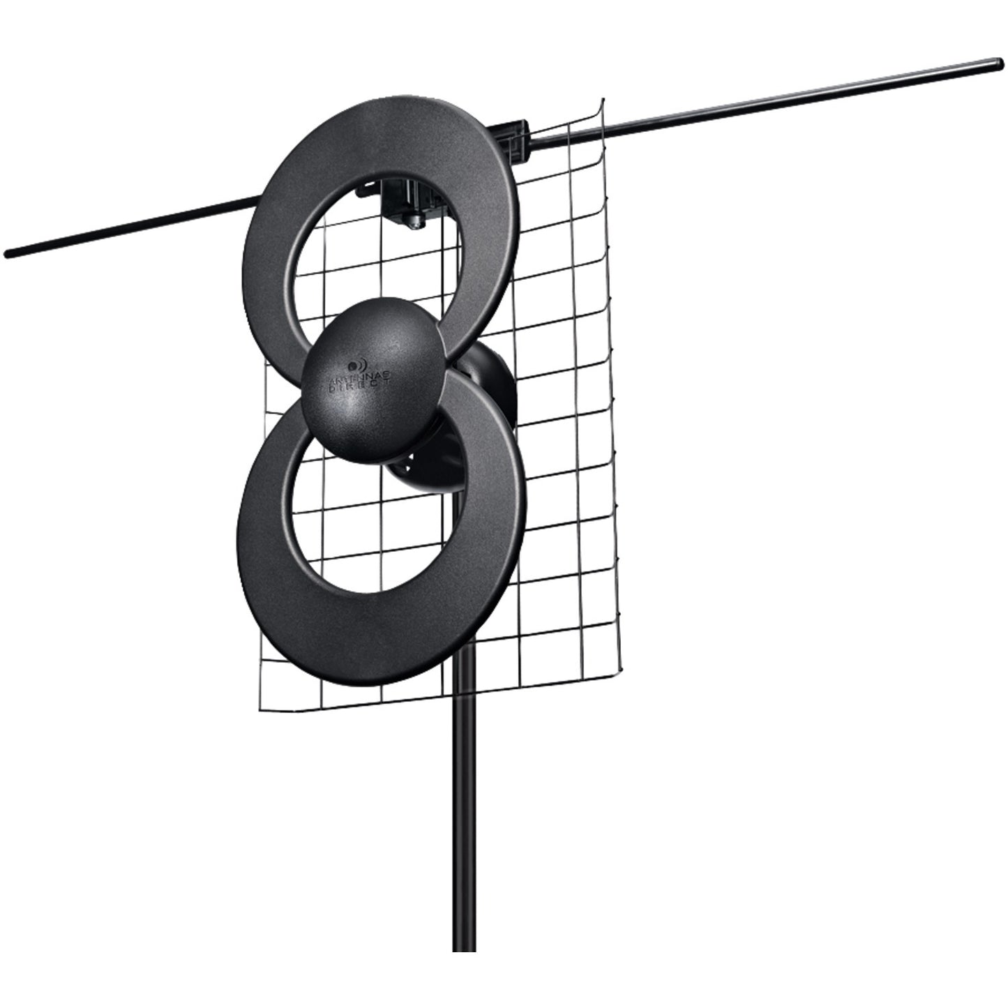 Antennas Direct C2-V-CJM ClearStream 2V UHF/VHF Indoor/Outdoor DTV Antenna with 20" Mount