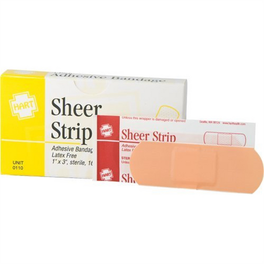 Chaos Safety Supplies ADHV BNDG,SHEER,1X3, 16/UNIT