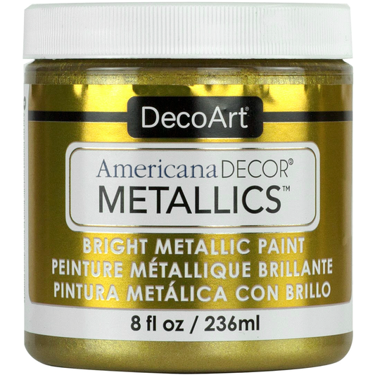 DecoArt Americana Decor Metallics 8oz Vintage Brass