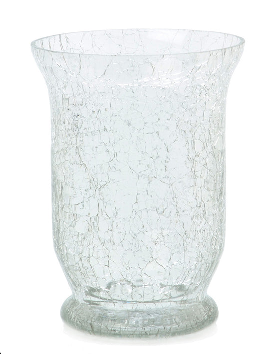 Hurricane Vase Clear Glass 6 Inches