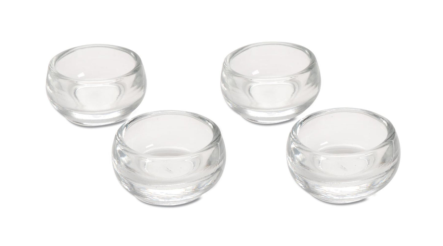 1029 31 Glass Tealight Holder Bowl Shape 2 Inches