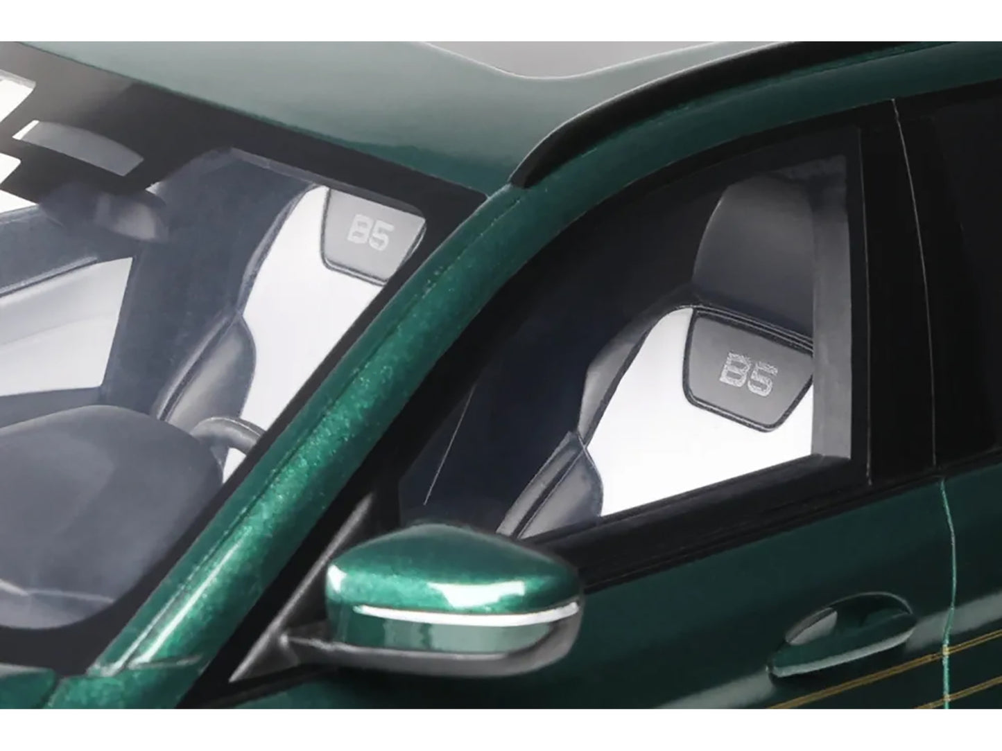 2023 BMW Alpina B5 Touring Green Metallic 1/18 Model Car by GT Spirit