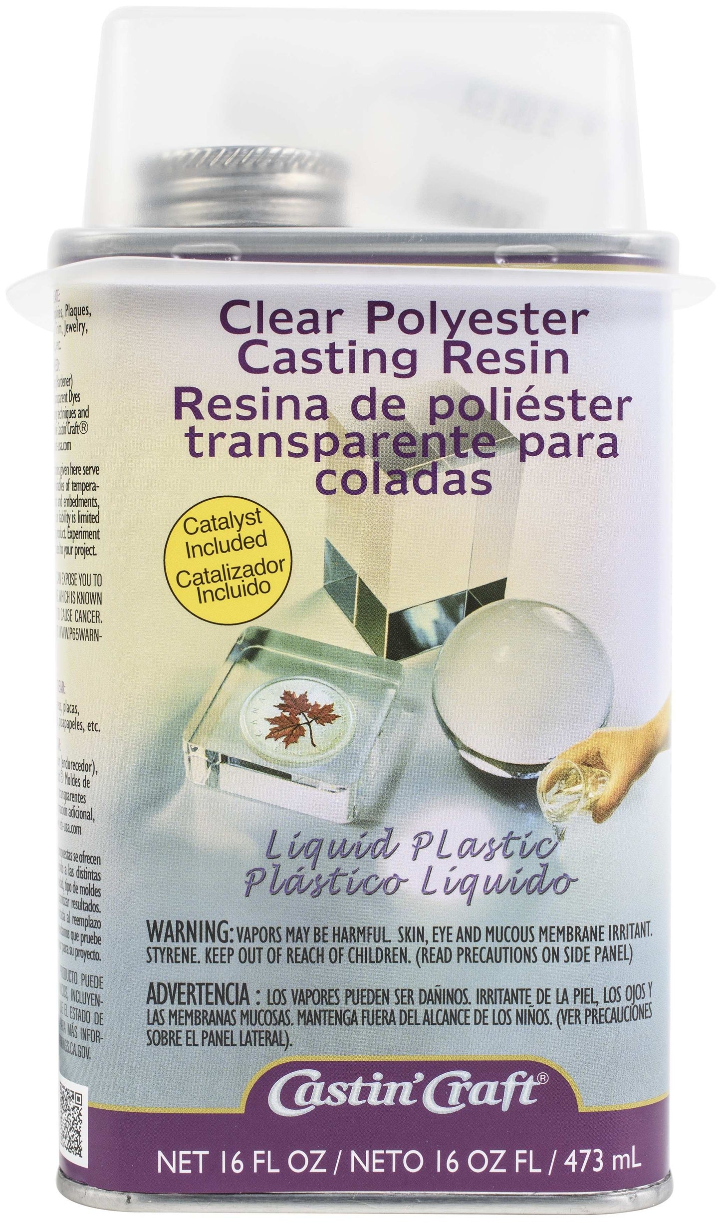 CastinCraft Clear Polyester Casting Resin 16oz